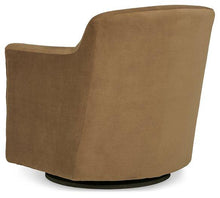 Load image into Gallery viewer, Bradney Honey Swivel Accent Chair
