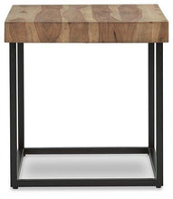 Load image into Gallery viewer, Bellwick Natural/Black End Table
