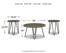 Load image into Gallery viewer, Hadasky Two-tone Table (Set of 3)
