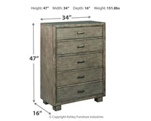 Load image into Gallery viewer, Arnett - Five Drawer Chest
