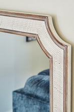 Load image into Gallery viewer, Howston Antique White Accent Mirror
