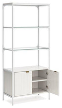 Load image into Gallery viewer, Deznee White Large Bookcase

