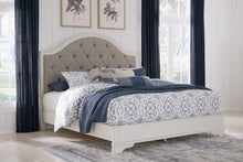 Load image into Gallery viewer, Brollyn Queen Upholstered Panel Bed
