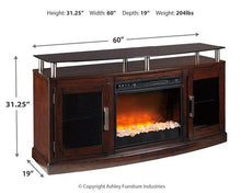 Load image into Gallery viewer, Chanceen 60&quot; TV Stand with Electric Fireplace
