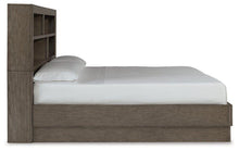 Load image into Gallery viewer, Anibecca Weathered Gray Queen Bookcase Bed
