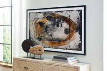 Load image into Gallery viewer, Clefting Black/Caramel/Tan Wall Art
