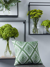 Load image into Gallery viewer, Bellvale Green/White Pillow
