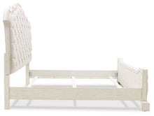 Load image into Gallery viewer, Arlendyne Antique White California King Upholstered Bed
