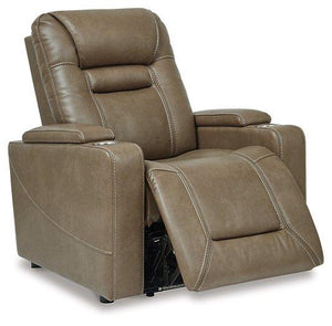 Crenshaw Cappuccino Power Recliner