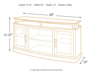 Chanceen - Medium Tv Stand/fireplace Opt