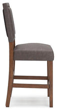 Load image into Gallery viewer, Benmara Grayish Brown/Brown Counter Height Bar Stool (Set of 2)
