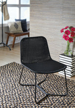 Load image into Gallery viewer, Daviston Black Accent Chair
