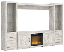 Load image into Gallery viewer, Bellaby 4-Piece Entertainment Center with Electric Fireplace
