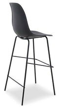 Load image into Gallery viewer, Forestead Black Bar Height Bar Stool
