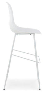 Forestead White Bar Height Bar Stool (Set of 2)