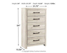 Load image into Gallery viewer, Cambeck - Five Drawer Chest
