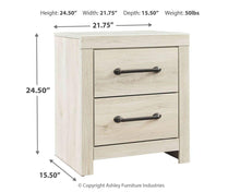 Load image into Gallery viewer, Cambeck - Two Drawer Night Stand
