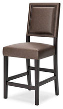 Load image into Gallery viewer, Benmara Brown/Dark Brown Counter Height Bar Stool
