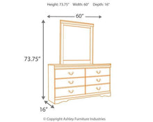 Load image into Gallery viewer, Huey Vineyard Black Full Sleigh Bed with Dresser and Mirror
