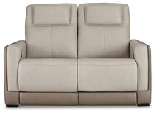 Load image into Gallery viewer, Battleville Almond Power Reclining Loveseat
