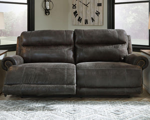 Grearview - 2 Seat Pwr Rec Sofa Adj Hdrest