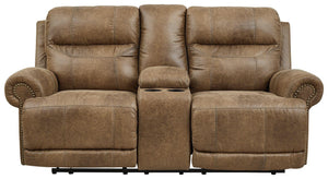 Grearview - Pwr Rec Loveseat/con/adj Hdrst