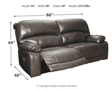 Load image into Gallery viewer, Hallstrung -2 Seat Pwr Rec Sofa Adj Hdrest
