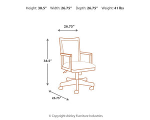 Hamlyn - Home Office Swivel Desk Chair