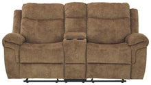 Load image into Gallery viewer, Huddle-up - Glider Rec Loveseat W/console
