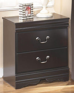 Huey - Two Drawer Night Stand