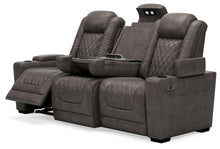 Load image into Gallery viewer, Hyllmont - Pwr Rec Sofa With Adj Headrest
