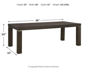 Hyndell - Rect Dining Room Ext Table