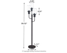 Load image into Gallery viewer, Jaak - Metal Floor Lamp (1/cn)
