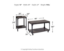 Load image into Gallery viewer, Jandoree - Occasional Table Set (3/cn)
