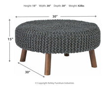 Load image into Gallery viewer, Jassmyn - Oversized Accent Ottoman
