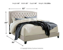 Load image into Gallery viewer, Jerary - Upholstered Bed
