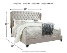 Load image into Gallery viewer, Jerary - Upholstered Bed
