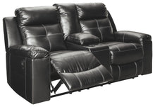 Load image into Gallery viewer, Kempten - Dbl Rec Loveseat W/console
