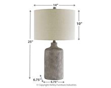 Load image into Gallery viewer, Linus - Ceramic Table Lamp (1/cn)
