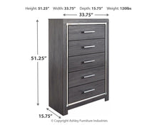 Load image into Gallery viewer, Lodanna - Five Drawer Chest

