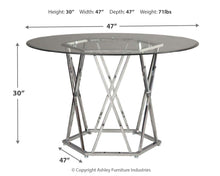 Load image into Gallery viewer, Madanere - Round Dining Room Table
