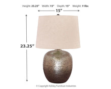 Load image into Gallery viewer, Magalie - Metal Table Lamp (1/cn)
