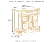 Load image into Gallery viewer, North Shore - Three Drawer Night Stand
