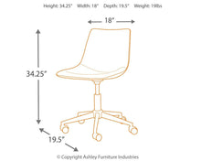 Load image into Gallery viewer, Office - Home Office Swivel Desk Chair
