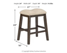 Load image into Gallery viewer, Rokane - Upholstered Stool (2/cn)
