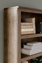 Load image into Gallery viewer, Janismore Weathered Gray Large Bookcase
