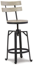 Load image into Gallery viewer, Karisslyn Whitewash/Black Counter Height Bar Stool
