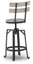 Load image into Gallery viewer, Karisslyn Whitewash/Black Counter Height Bar Stool
