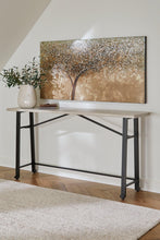 Load image into Gallery viewer, Karisslyn Whitewash/Black Long Counter Table

