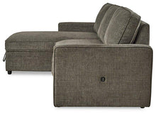 Load image into Gallery viewer, Kerle Charcoal 2-Piece Sectional with Pop Up Bed
